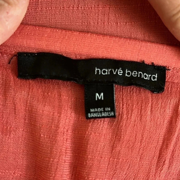 HARVE BERNARD NWOT Off The Shoulder Top Frill Sleeve, Size M - Picture 9 of 11